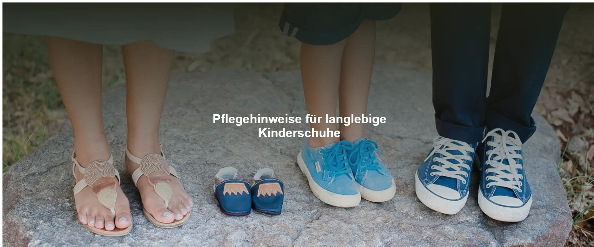 Pflegehinweise für langlebige Kinderschuhe