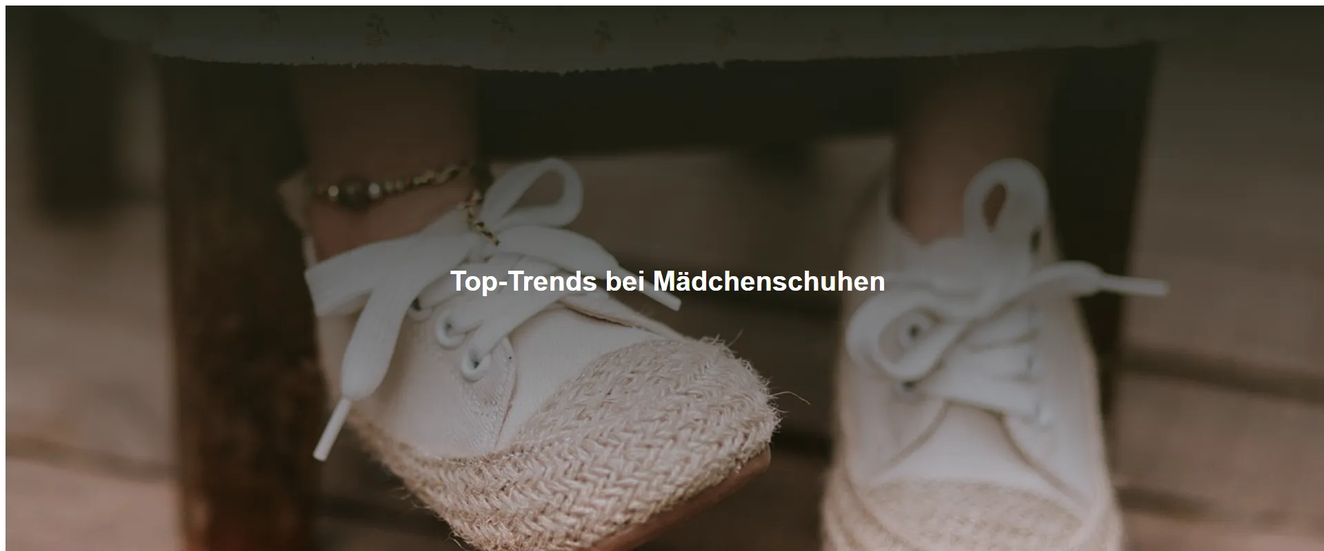 Top-Trends bei Mädchenschuhen